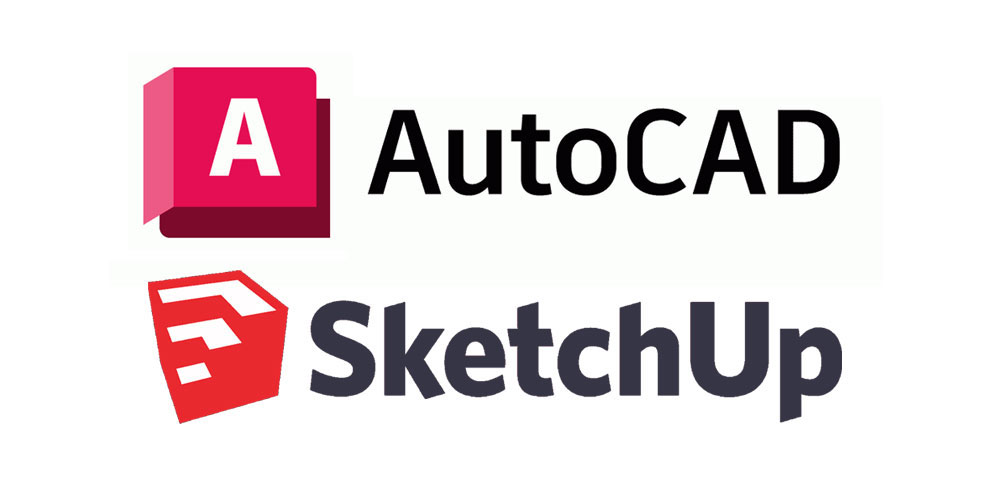 Logos Autocad et SketchUp